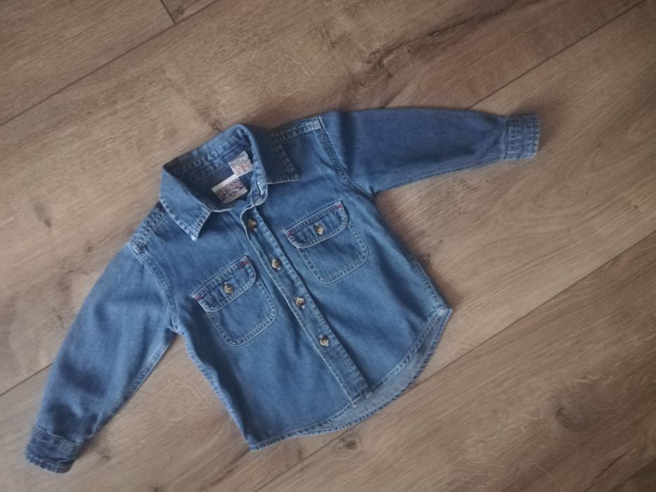 Koszula chłopięca jeans roz 86