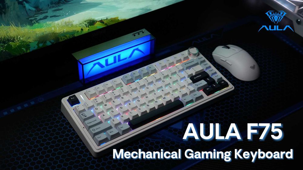 Продам Aula f75 white повністю нова