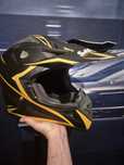 Kask crossowy z goglami