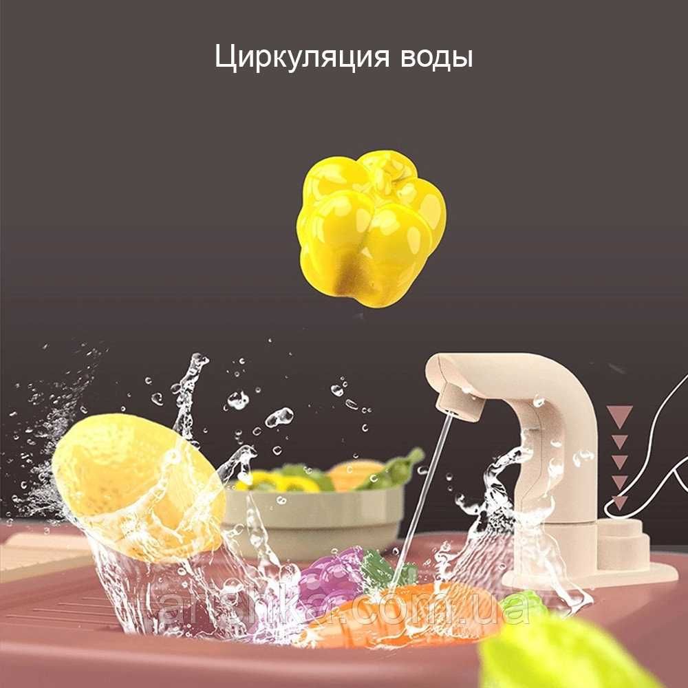 Детская игровая кухня Home Kitchen с водой (65 аксессуаров, высота 94)