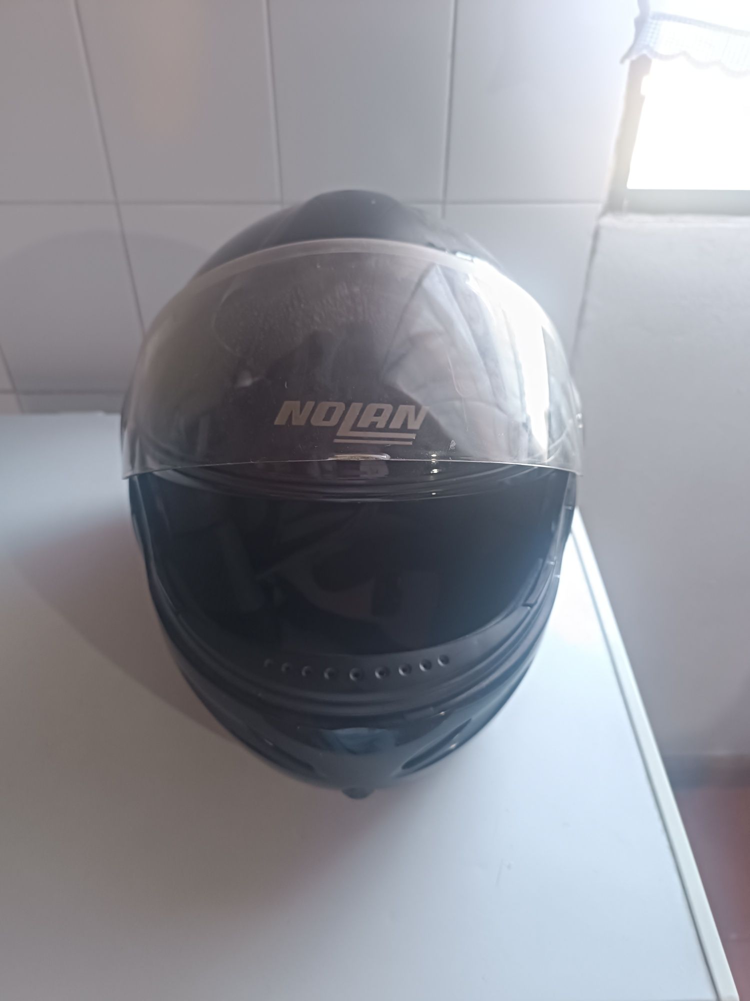 Capacete de mota