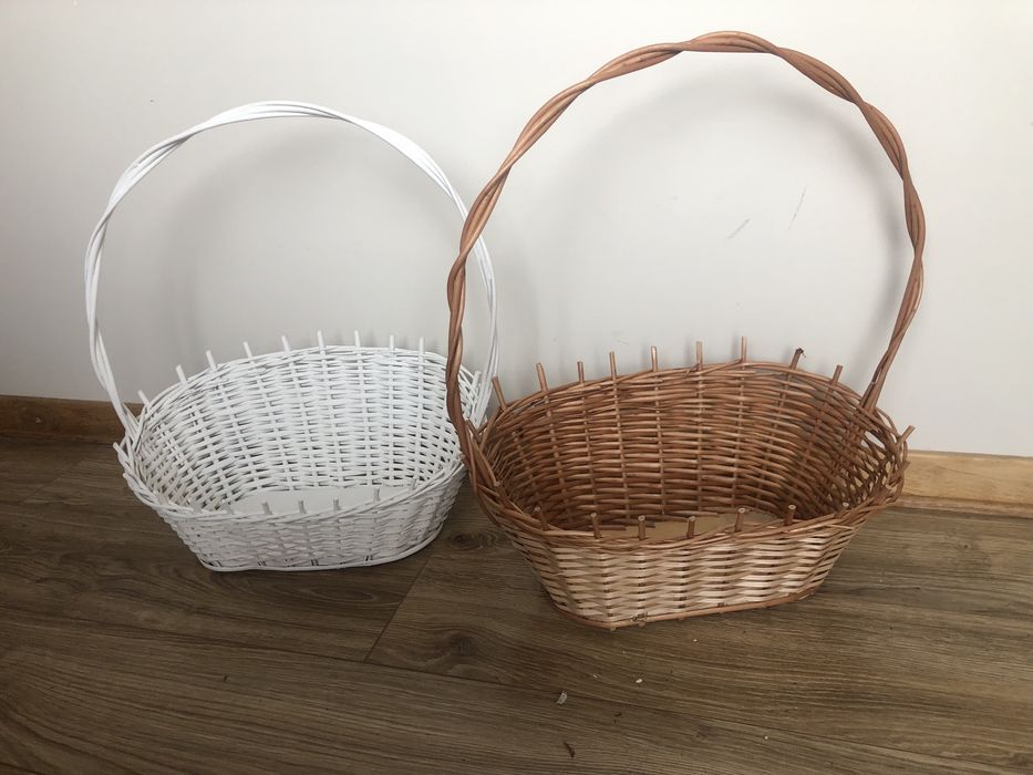 2 kosze wiklinowe nowe
