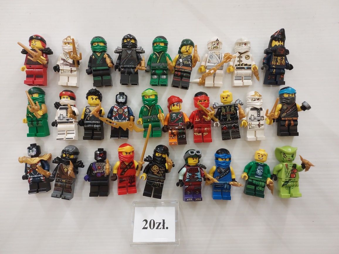 Lego figurki Ninjago.