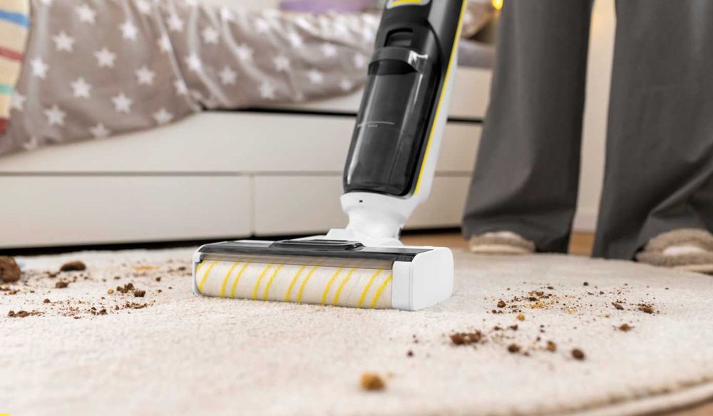 Пилосос, вологе прибирання і сушка 3 в 1 Karcher FCV 4 моющий пылесос