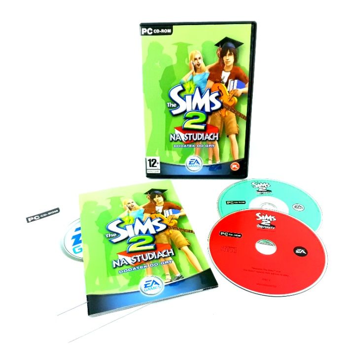 The Sims 2 II + wszystkie dodatki wydanie polskie PC PL