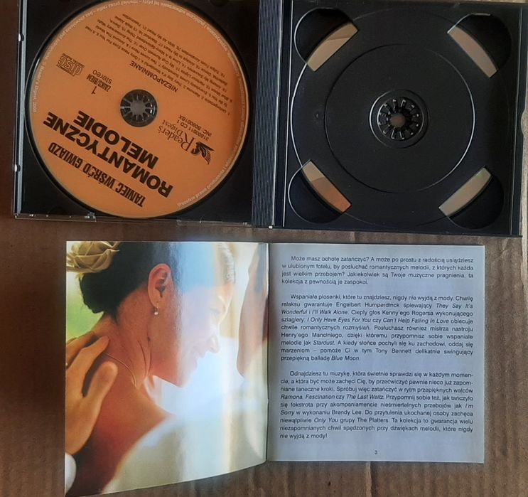 ROMANTYCZNE MELODIE seria Taniec wśród gwiazd 3xCD