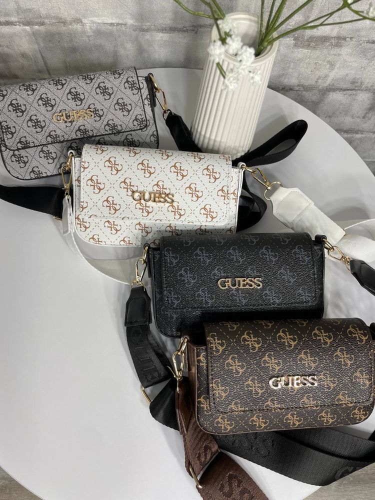 Стильна сумка GUESS (Гэс, гес) — нова! В наявності 4 кольори