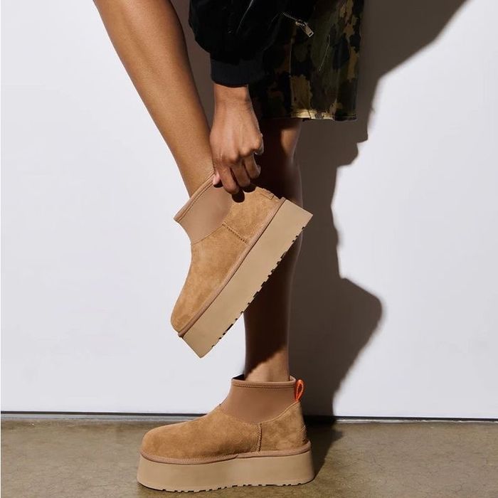 Ugg Dipped Classic Mini угги сапожки трендові уггі сапоги ботинки мини