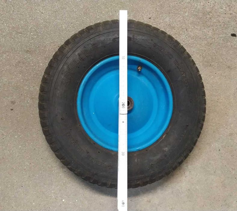 kółko do taczki uszkodzone łożyska