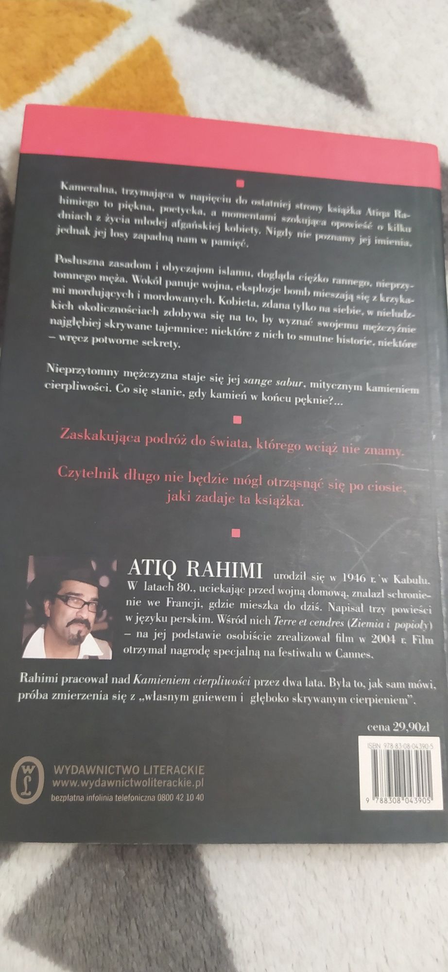 Atiq Rahimi  Kamień cierpliwości