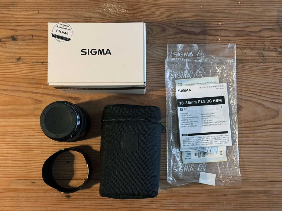 SIGMA 18-35mm F1.8 DC HSM - Para CANON EF