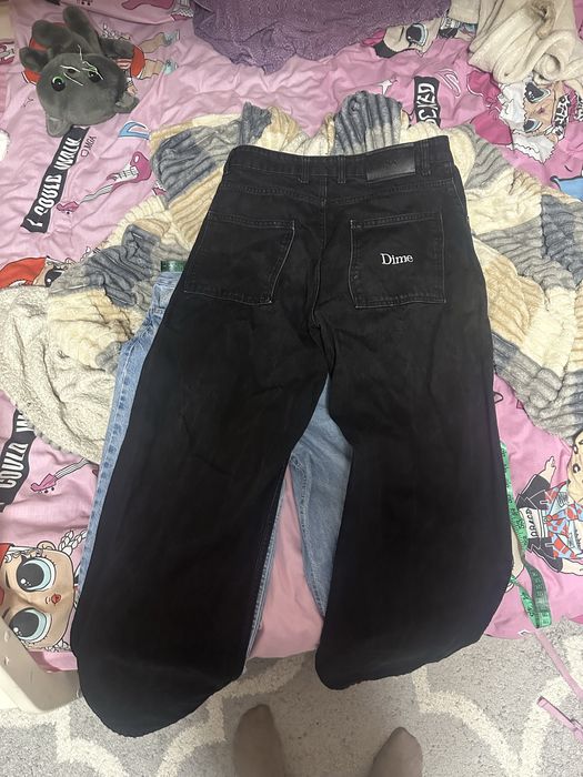 Джинси чорні dime