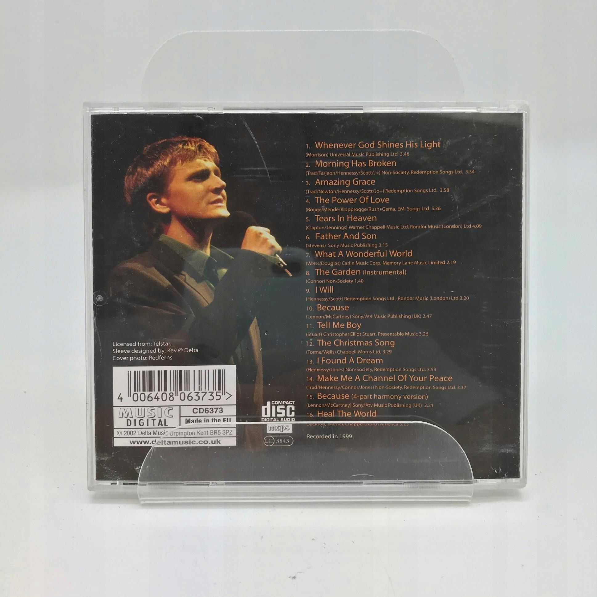 Cd - Aled Jones - Whenever God Shines His Light Pop 2002