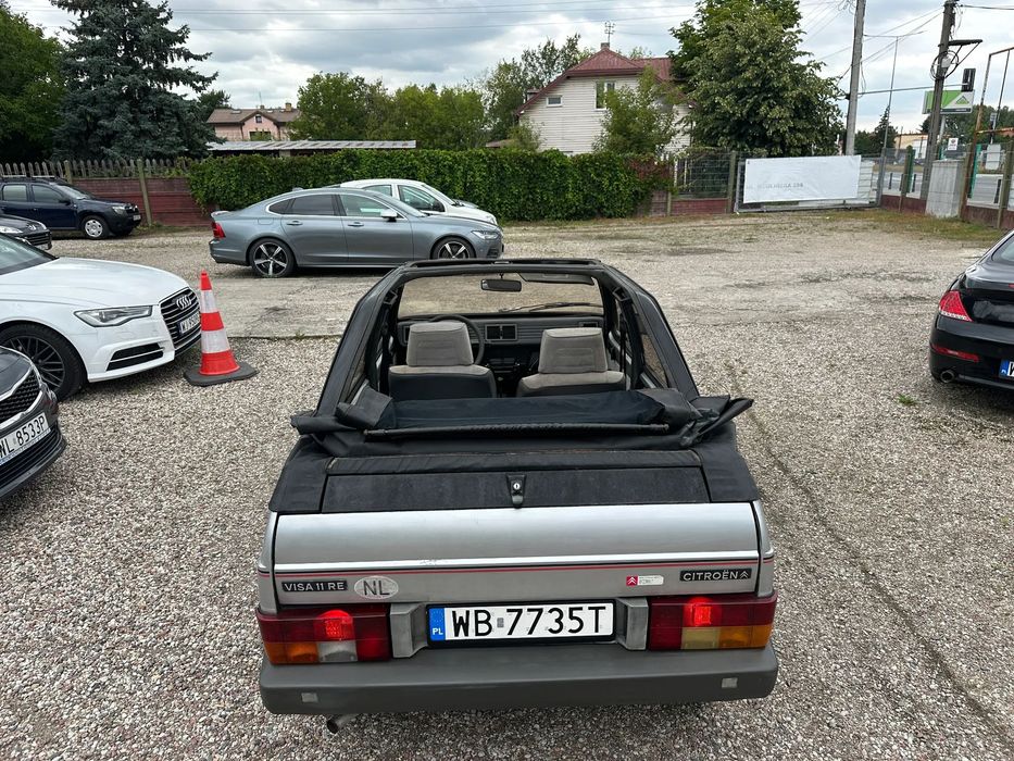 Citroën Visa Visa Plein AIR/11 RE Cabrio/Otwierany dach/Odpala i jeździ/Rej. w PL