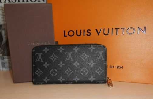 LOUIS VUITTON Zippy Portfel na present, skóra 60238