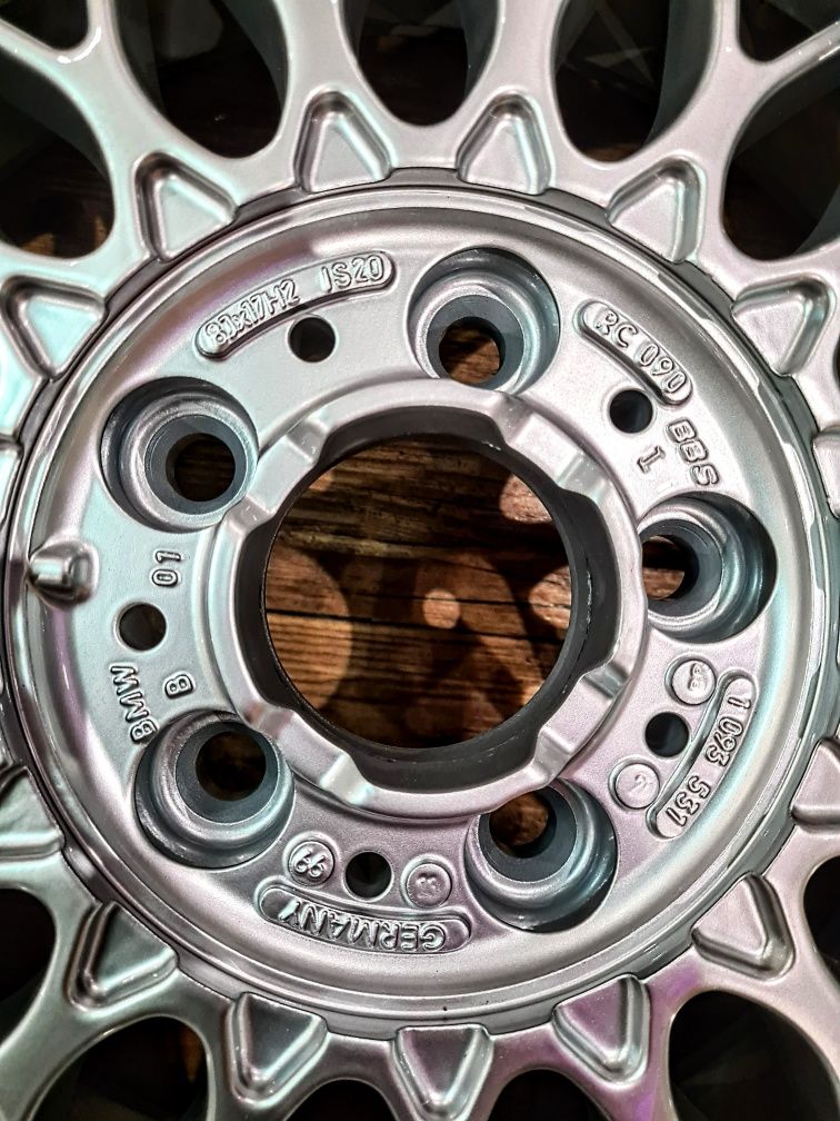 Felgi 5x120 r17 bmw bbs RC 090 skręcane 2tlg nie 3tlg rarytas e30 e36