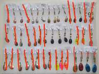 Блешні обертові Mepps, Rooster Tail, Daiwa, Bretton та інші..