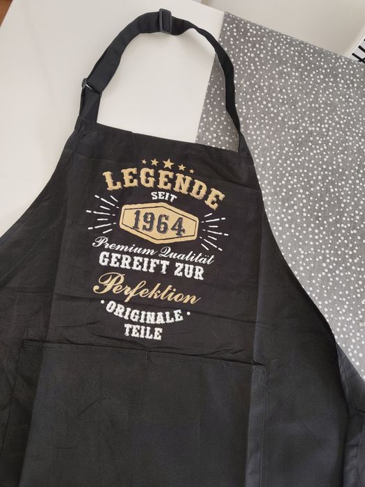 Fartuch Kucharza / Grillowanie "Legenda od 1964" - Idealny Prezent Ur
