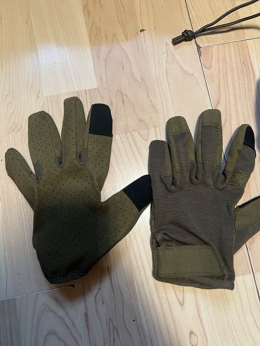 Перчатки тактические сенсорные Mil-Tec COMBAT TOUCH Olive 12521101 M