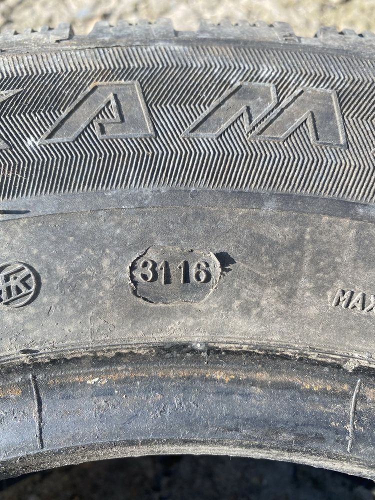 колеса в зборі R 13 Lanos (KAMA-EURO 519) зима