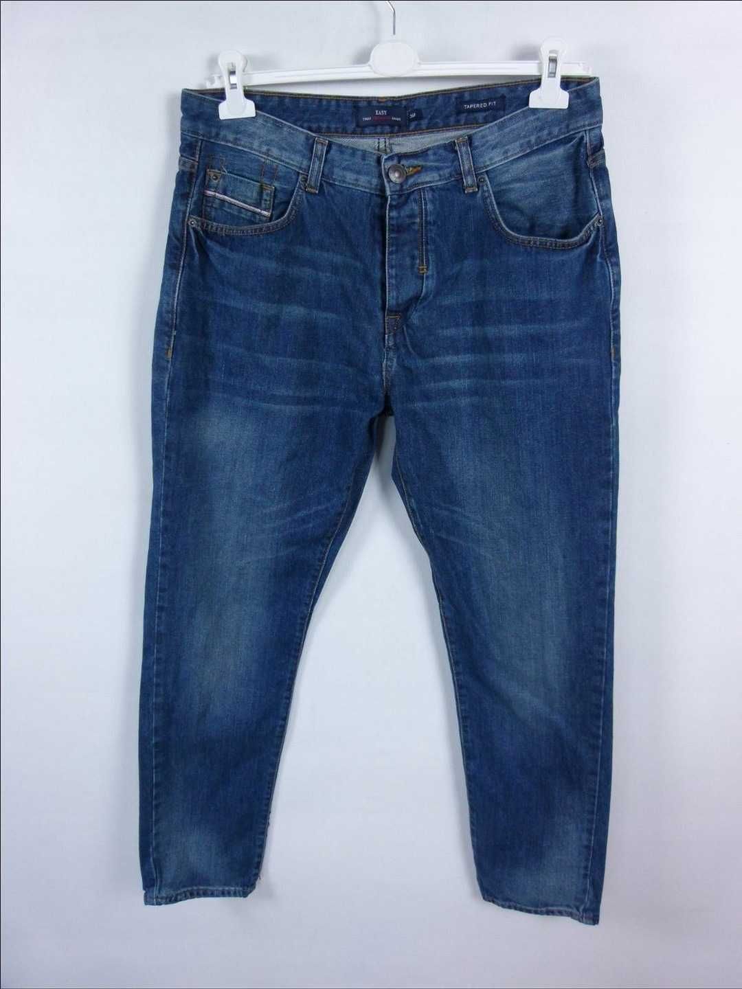 EASY męskie spodnie jeans Tapered Fit / 36R