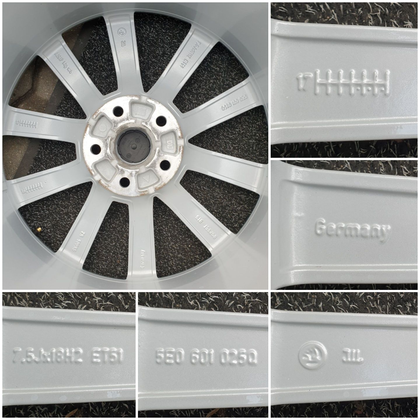 Felgi Alu 18" Skoda Octavia III II IV Superb Karoq Yeti 5x112 Oryginał