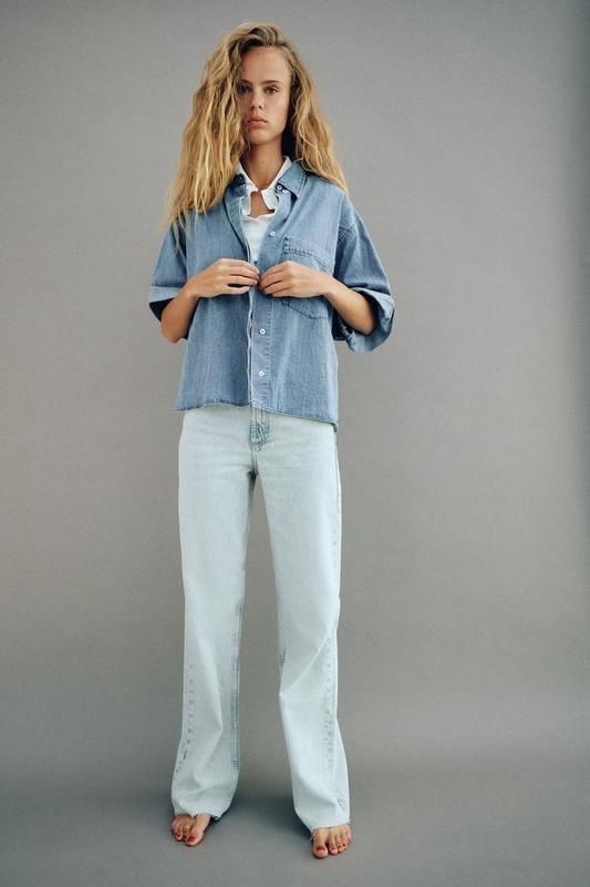Джинси ZARA wide leg