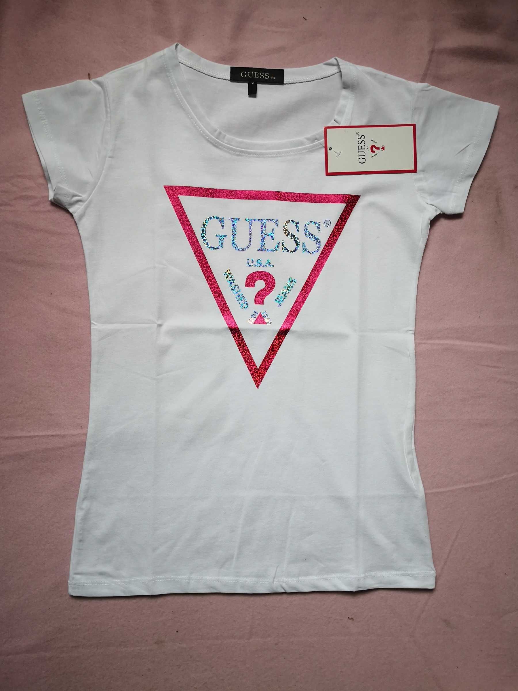 Koszulka damska Koszulki Guess Gucci Ralph Lauren nowe premium