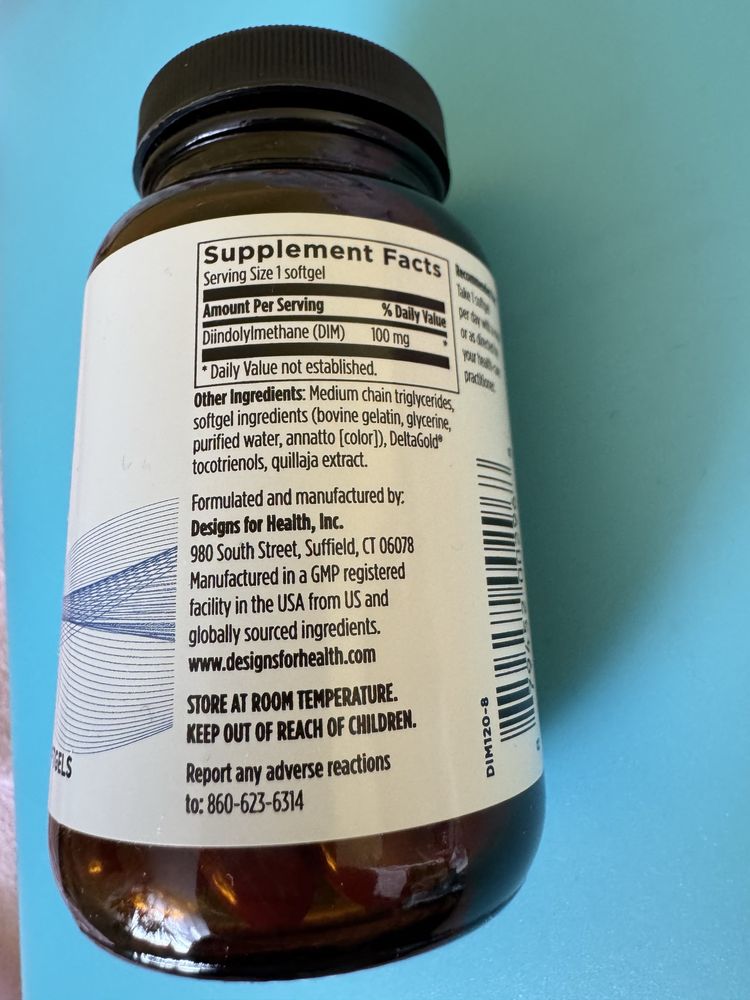 DIM - suplement diety dla kobiet 120 kapsulek