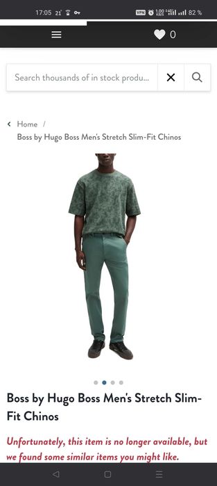 Джинсы (chino Hugo Boss Germany w33 stretch.