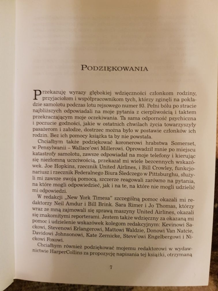 Jere Longman Ostatni lot Świat Książki 2003