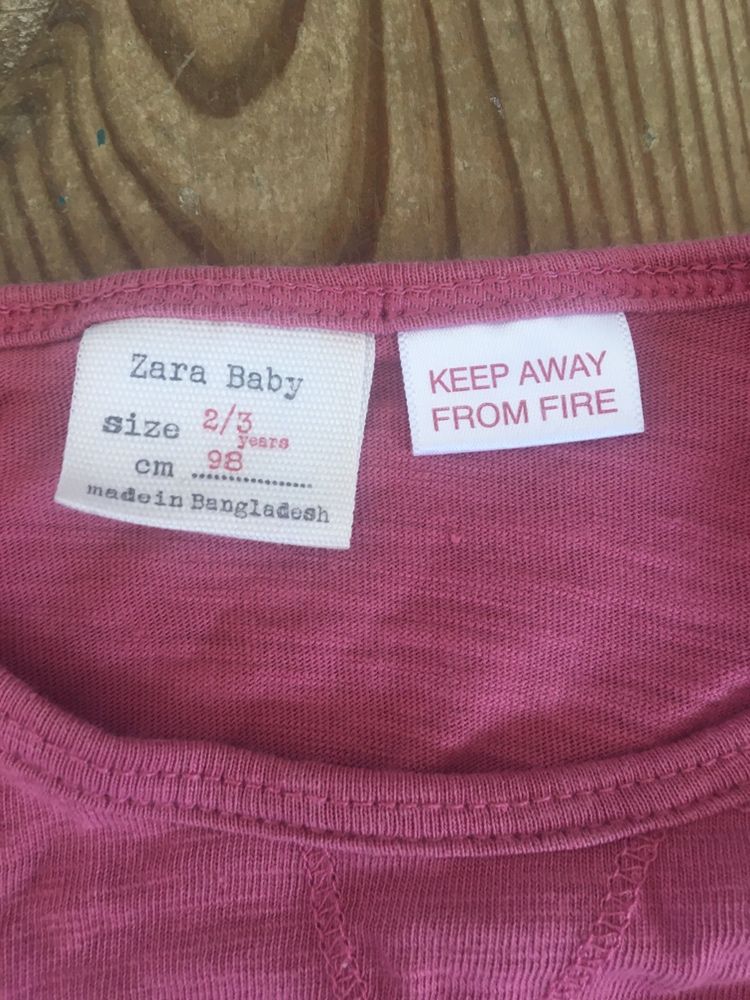 Blusa Zara branca / Blusa Zara rosa