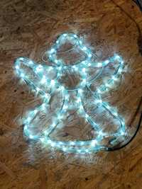 Ozdoba świąteczna Świecący aniołek LED