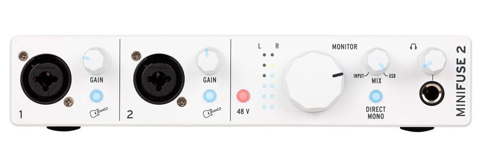 Arturia MiniFuse Recording Pack White – zestaw do home recordingu