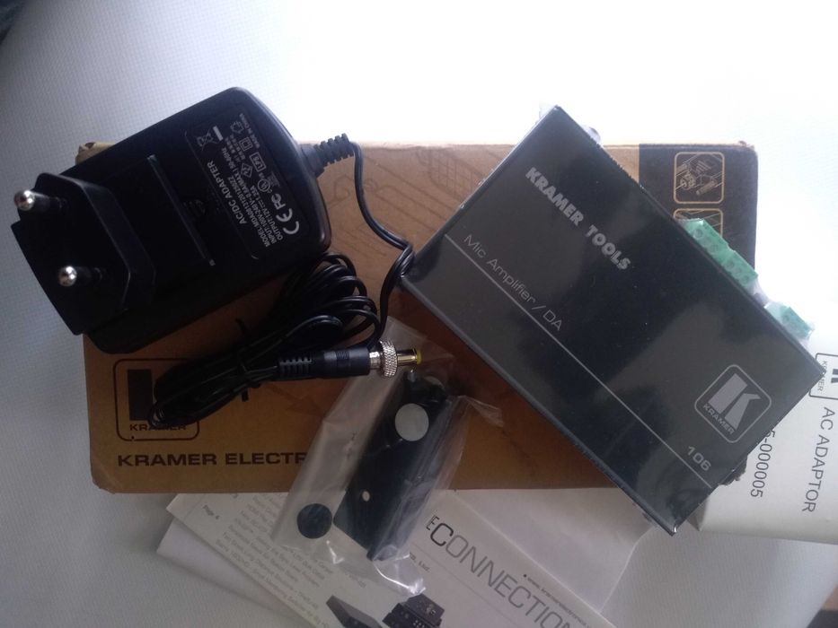 Kramer 106 splitter amplificador de microfone
