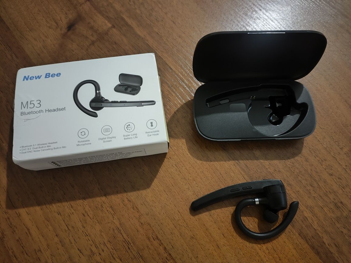 Гарнітура блютузNew Bee M53 Bluetooth 5,1