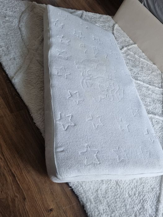 Łóżeczko drewniane sosnowe 120x60