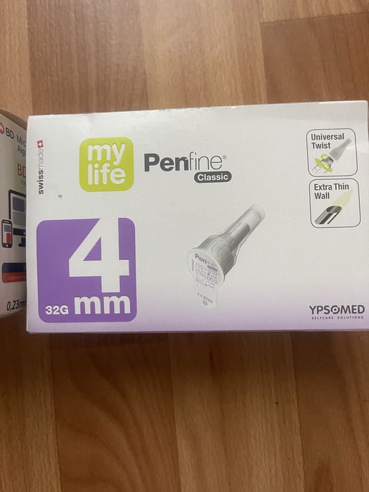 Інсулінові голки 4 mm