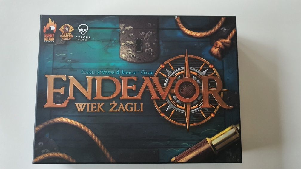 Endeavor Wiek Żagli gra planszowa w stanie idealnym
