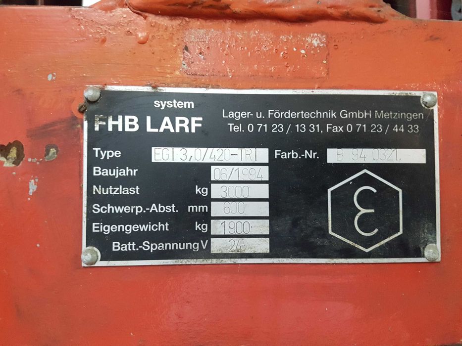 wózek widłowy elektryczny