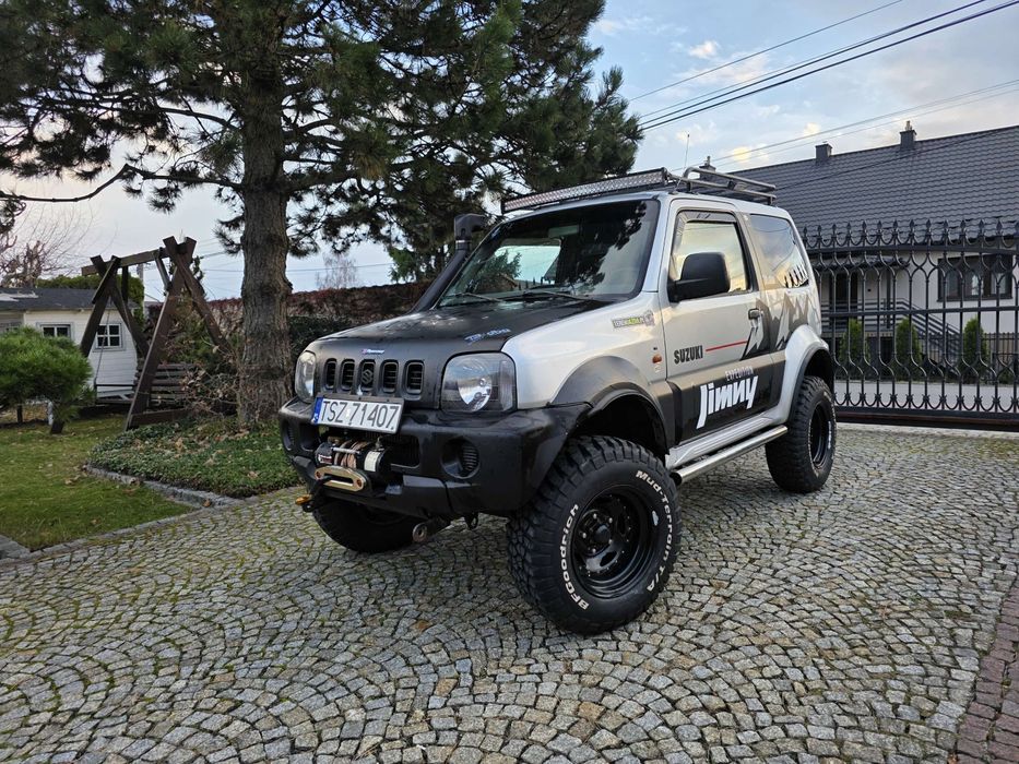 Suzuki Jimny Off Road Zmota Wyciągarka Pług śnieżny Odśnieżarka 4x4