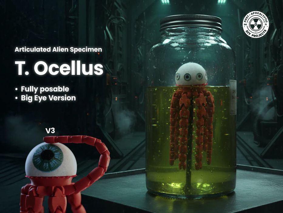 Articulated Creature "T. Ocellus Alien"64552575099649120