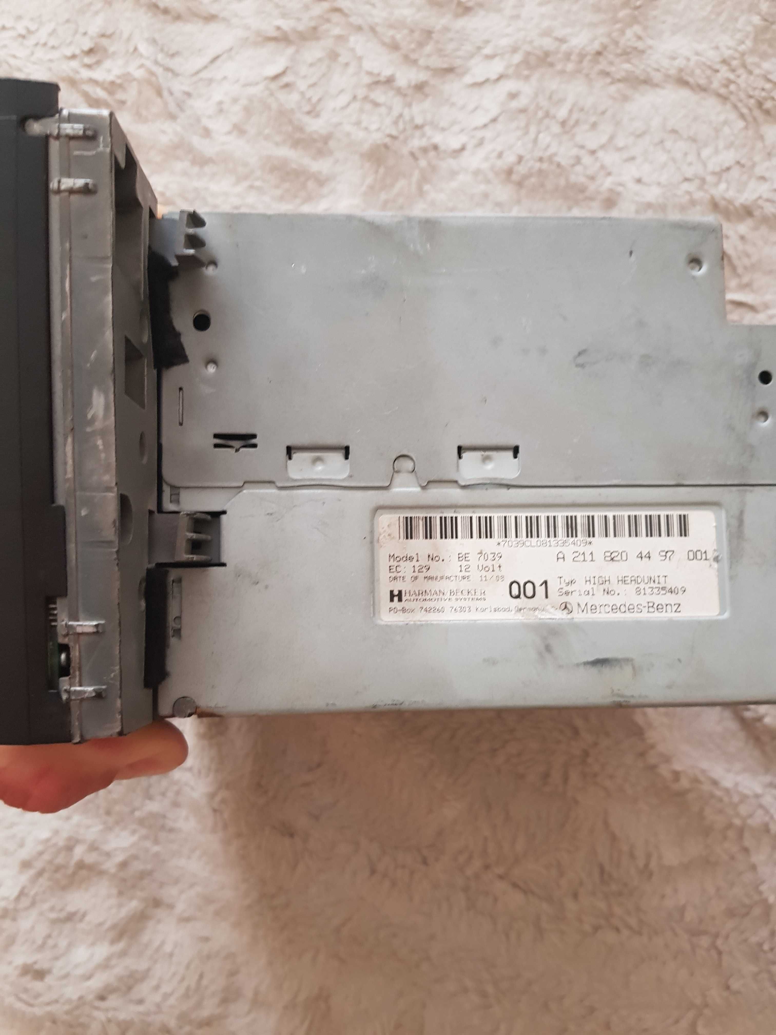 Mercedes W211 Radio Nawigacja Mercedes W211 Business Line