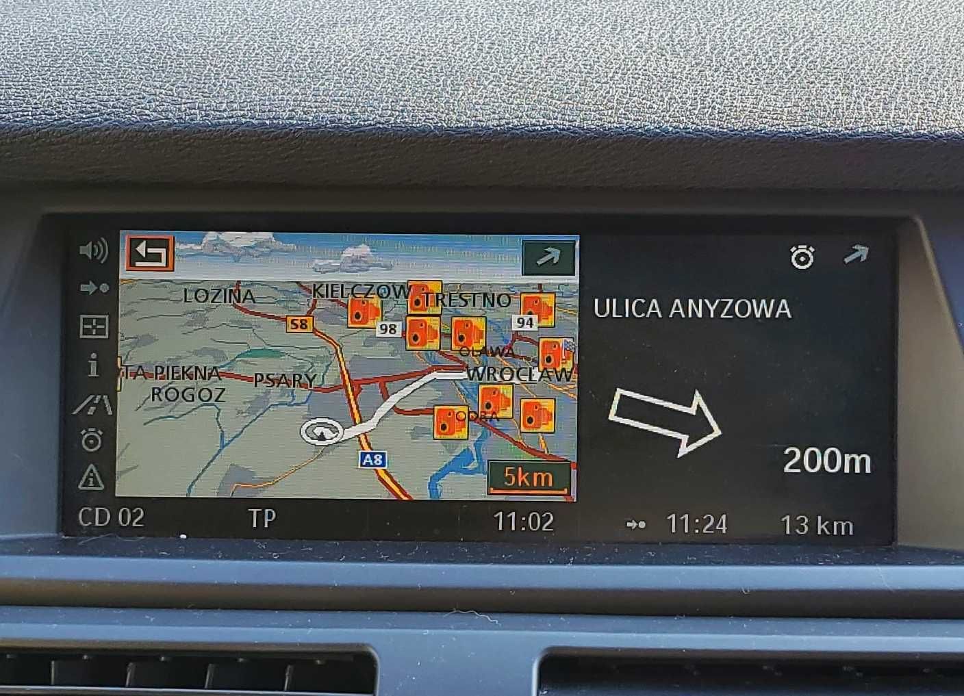 BMW Polskie Menu E60 E90 E70 X5 X6 Polski Lektor Mapa Wrocław