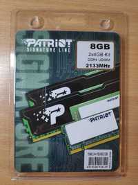 Оперативная память Patriot Memory SL 8gb  DDR4 CL15 Новая!