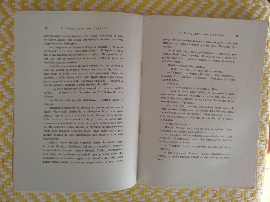 A CONQUISTA DO PARAÍSO
J. Caminha Dantas
Novela Portuguesa