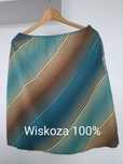 Spódnica letnia rozm. 40, wiskoza, stan jak nowa, na gumce