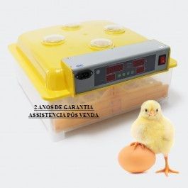 Chocadeira/incubadora 48 ovos automática (nova)