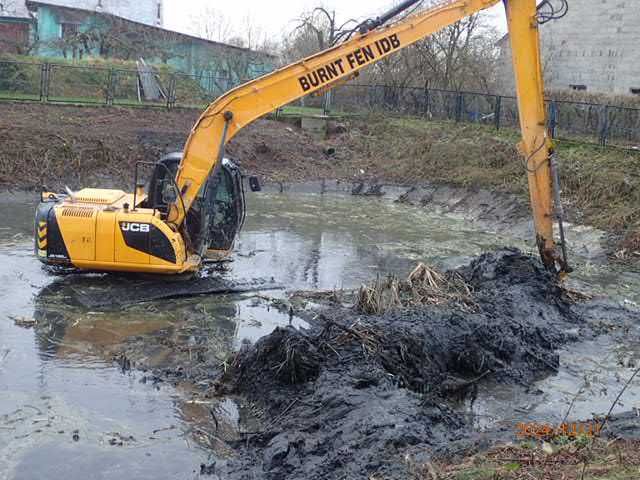 Koparka Kopanie Stawów,koparka linowa