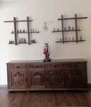 Movel castanho madeira vintage